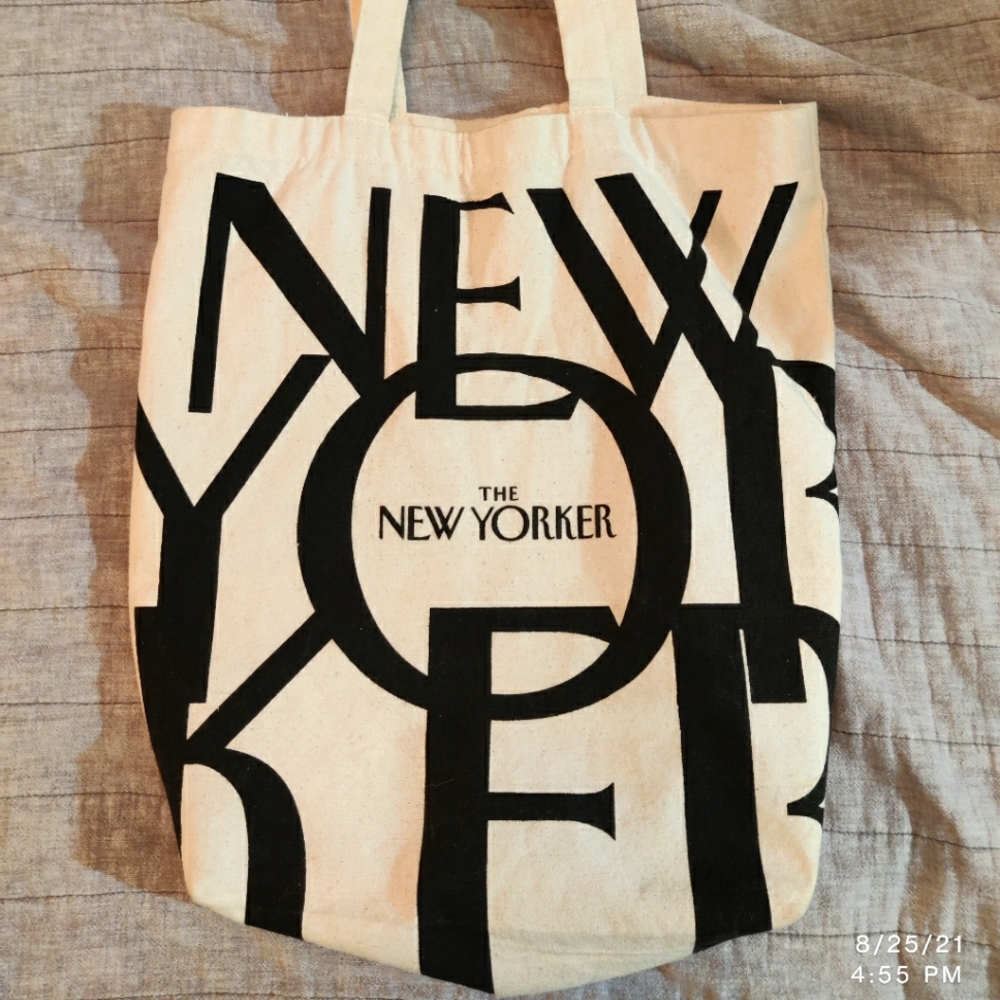 New Yorker tote bag